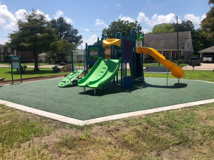 Alice M Birney Elementary School Playground Metairie Louisiana 1