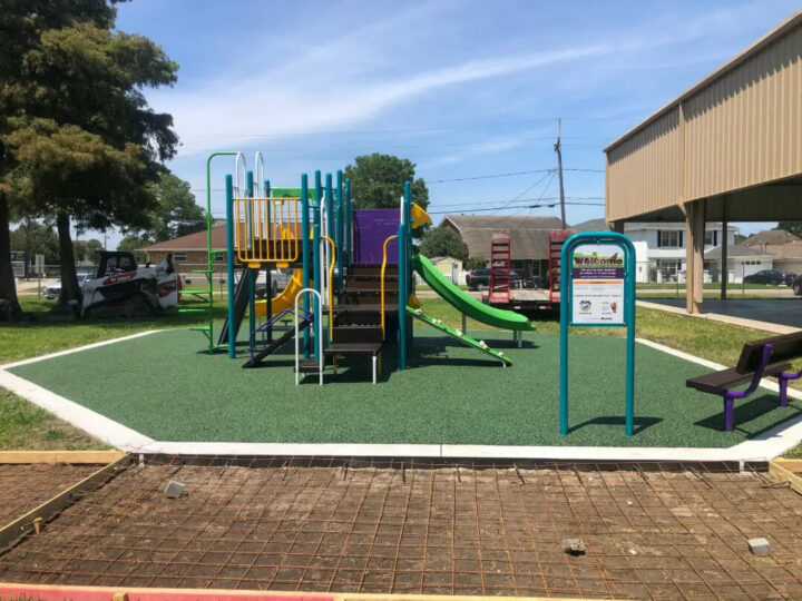 Alice M Birney Elementary School Playground Metairie Louisiana 3