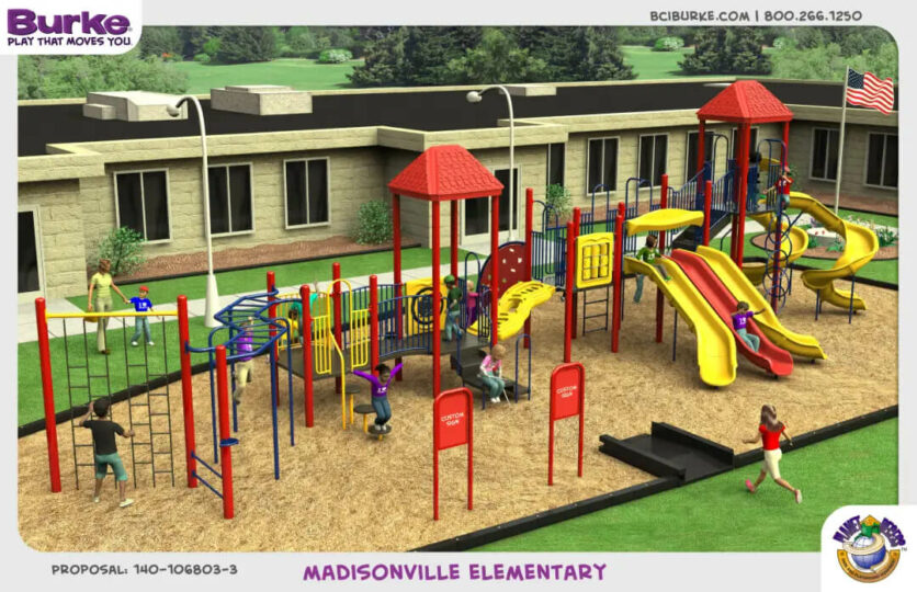 Madisonville Elementary Playground Proposal 1