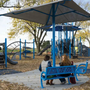Single Post Shade Playground Shade Structures Shelters Louisiana Mississippi